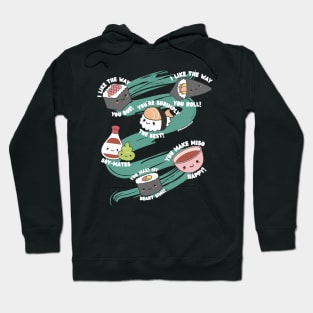 Cute Sushi Puns, Sashimi Hoodie